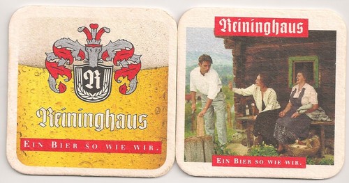 Reininghaus alter bierdeckel - reininghaus,