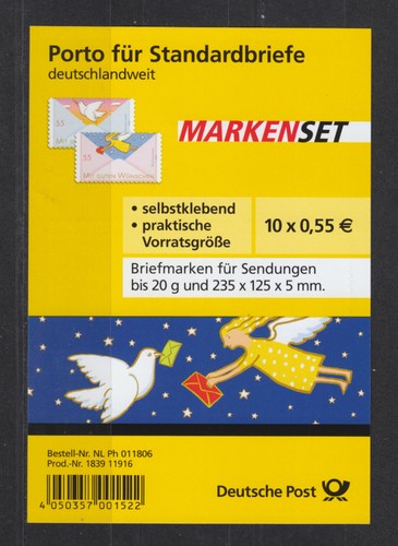 Bund folienblatt 12a post - 12a, "post