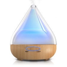 Arendo Ultraschall Aroma Diffuser 380 ml Luftbefeuchter Nachtlicht LED Lampe