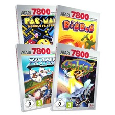 Dig Dug Galaga Pac-Man Double Feature Xevious Atari 2600+ 7800 7800+ Bundle OVP