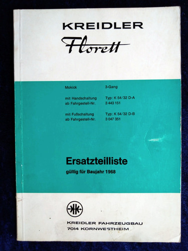 Kreidler florett k54 a - kreidler,