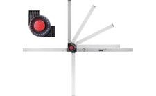 BMI Winkelmessgerät WINKELSTAR Messbereich 0-270 ° Schenkellänge 150x100 cm