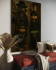 Nu Pogodi Leinwand Bild Pop