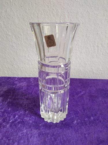 Vase crystal bleikristall over - vase,
