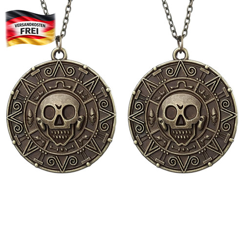 Piratenkette damen herren mit - piratenkette,