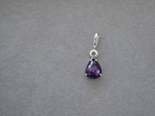 Thomas Sabo Anhänger lila Stein Tropfen