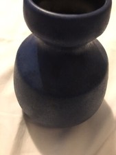 Große blaue Vase Keramik Porzellan Ton Vintage Retro Antik U3 20 Edel schön 