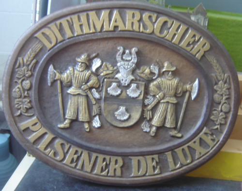 Brauerei werbeschild - brauerei,