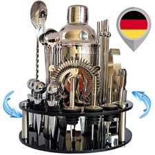 30 tlg Edelstahl Cocktail