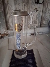 Bierkrug Glas  Glaskrug