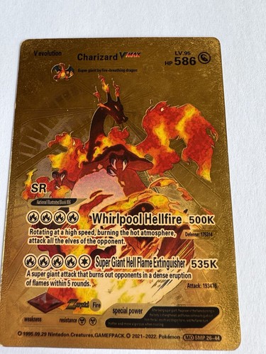 Charizard vmax pokémon gold - charizard,