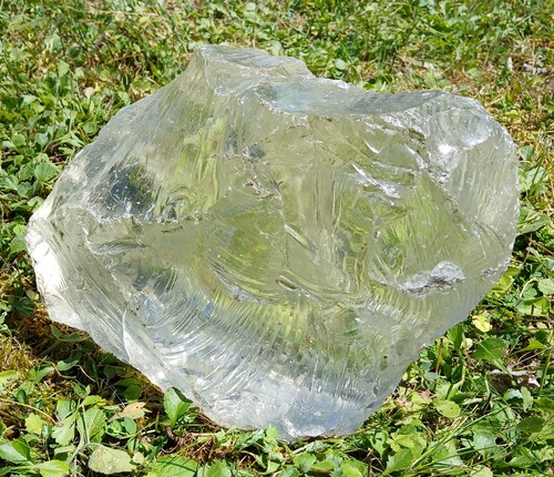 Stk glasbrocken weiss - glasbrocken,