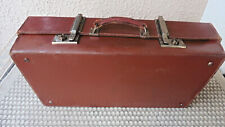 Koffer Lederkoffer Reisekoffe Antiquität 64x36x22cm patentiert Größenverstellbar