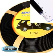 Schwarz keder zierleiste - schwarz,