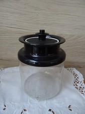 Schwarz TUPPERWARE Dose Panorama 0,5 L Klare Sache Klärchen Kaffee Tee Vakuum