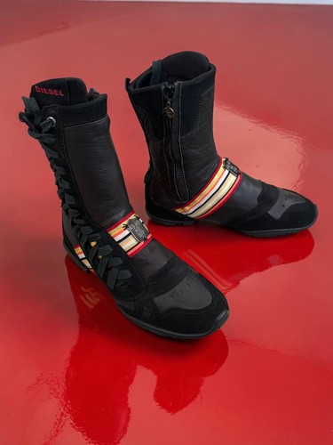 Vintage diesel schnürstiefel - vintage,