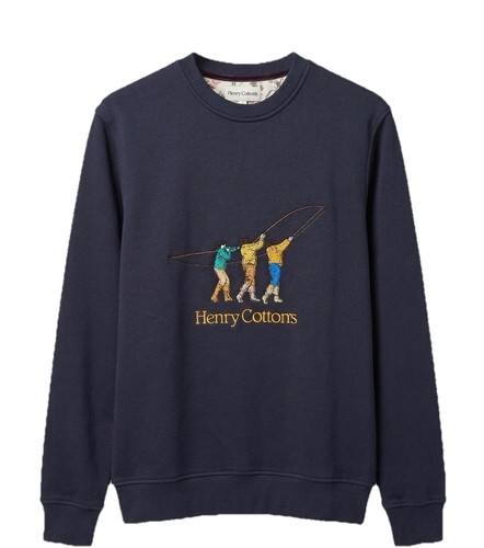 Herren sweatshirt rundhals - herren,
