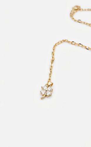 Elegante halskette mit - halskette,
