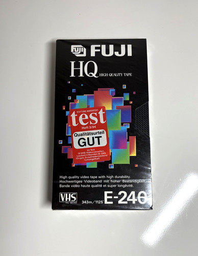 Fuji video tape - video, e-240