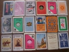 Skatspiele DDR Skatkarten u.s.w. 18 x, 3 x in Folie siehe Fotos.