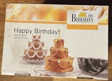 Birkmann Happy Birthday 3D-Vollbackform mit Antihaftbeschichtung - (211841)