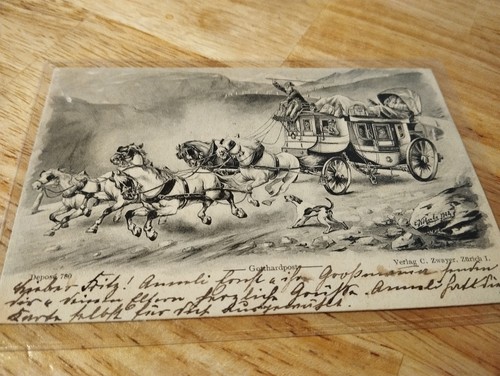 Original alte ansichtskarte - original,
