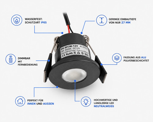 6er set led mini - 6er,