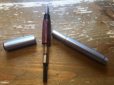 Lamy Accent  Füllfederhalter B with Briarwood Grip + converter in Lamy Dose