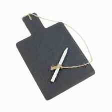 Schiefertafel mit Kreidestift ca 19x11,5 cm Menütafel Servierbrett Küchentafel