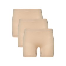 Jockey Damen Slipshorts, 3er Pack - Skimmies Short Length Slipshort, einfarbi...