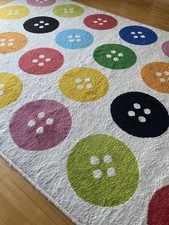 IKEA Tastrup Kinderzimmer Teppich Kurzfloor 133 x 195 cm