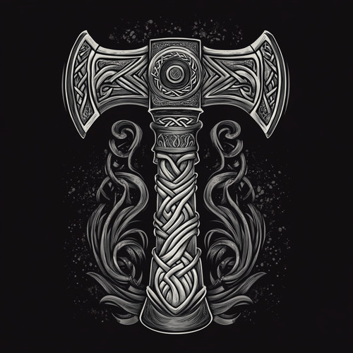 Wandtattoo aufkleber wikinger - wandtattoo,