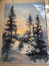 Acrylbild selbst gemalt