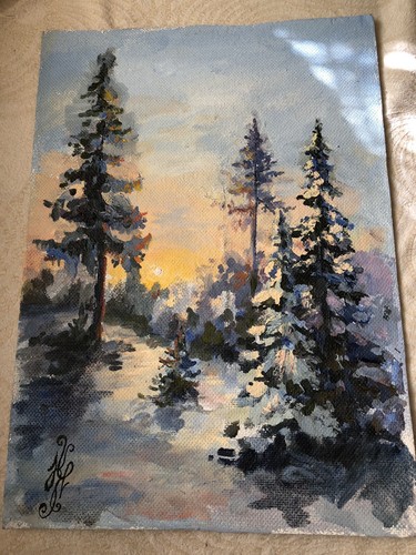 Acrylbild selbst gemalt