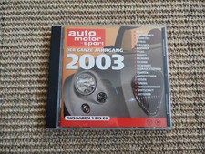 CD: AMS auto motor sport Jahrgang 2003 komplett - DVD Formel 1 jahres