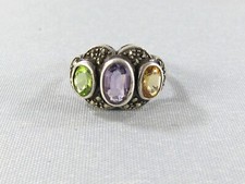 Art Deco Ring, Silber