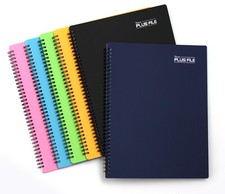 Plus File A4 Notenmappe 40 Seiten. Sichtmappe für Musiker, Schule & Home Office.