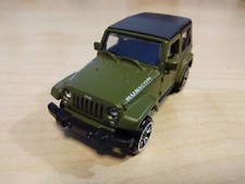 majorette Jeep Wrangler Olivgrün RUBICON 1/60 , 2021