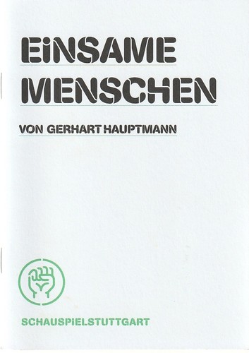 Programmheft gerhart hauptmann - gerhart,