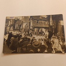 Original Foto Postkarten Esslingen Umgebung Parade N15 Turnfest 1922
