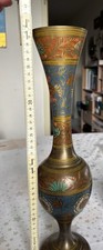 Handgearbeitete Messing Vase