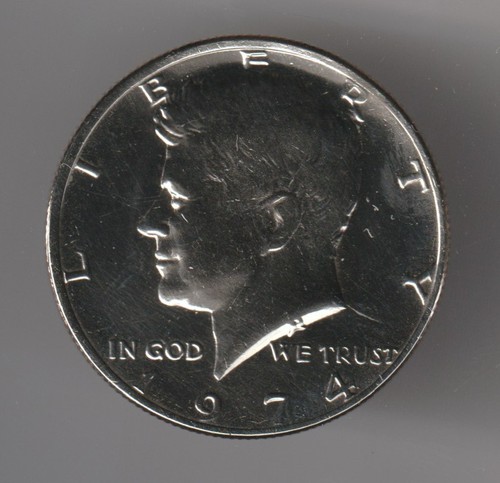 Half dollar 1974 - half,
