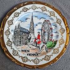 Wien Vienna Wandteller Plate