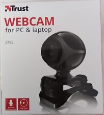Trust 17003 EXIS Webcam for PC & Laptop Plug & Go Ideal for Chat OVP NEU