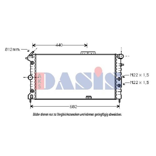 Aks dasis wasserkühler - dasis,