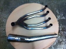 Auspuff 4 in 1 BSM Krümmer Downpipes Honda CBX 650 E Nighthawk RC13 Bj 1983