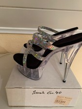 High Heels Transparent mit
