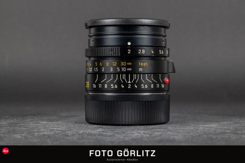 Leica 28mm asph schwarz - m, 2.0
