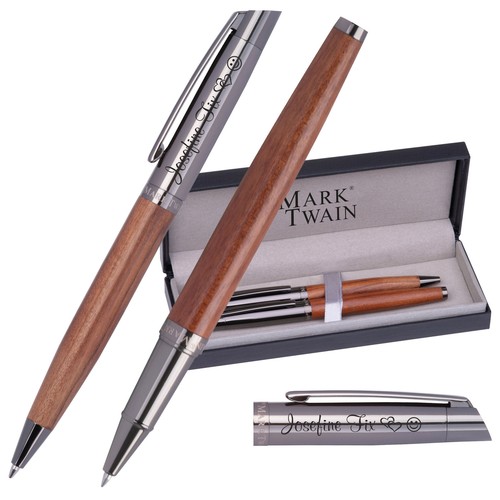 Mark twain holz schreibset - twain,
