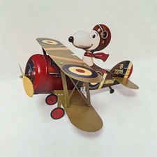 Cartoon Pilot Doppeldecker